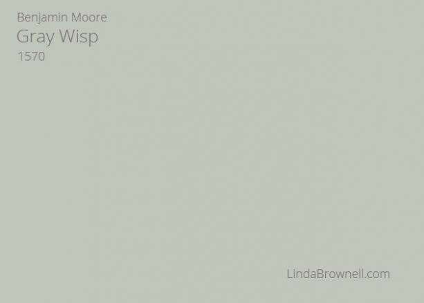 Benjamin Moore Gray Wisp 1570