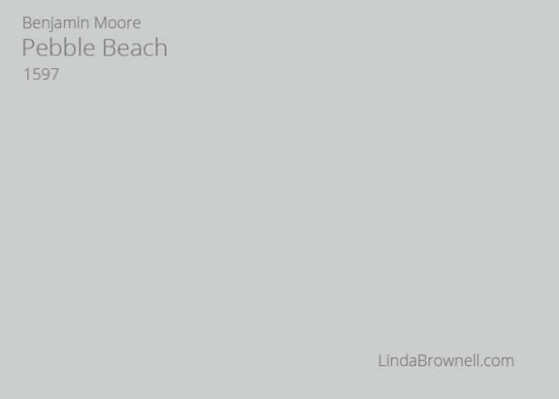 Benjamin Moore Pebble Beach 1597