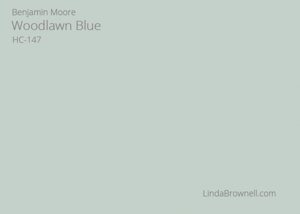 Benjamin Moore Woodlawn Blue HC-147