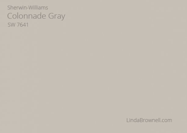 Sherwin-Williams Colonnade Gray SW 7641