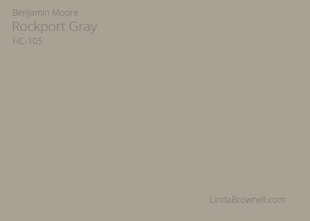 benjamin moore rockport gray HC-105