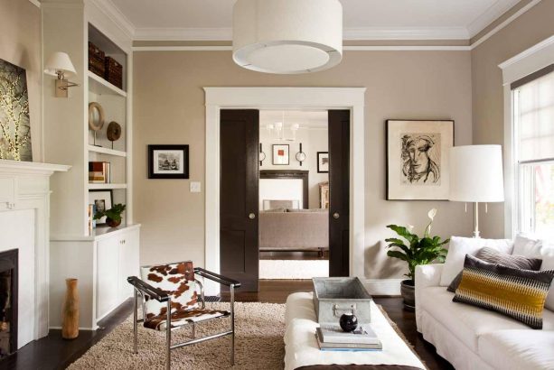 painting doors and trim different colors
