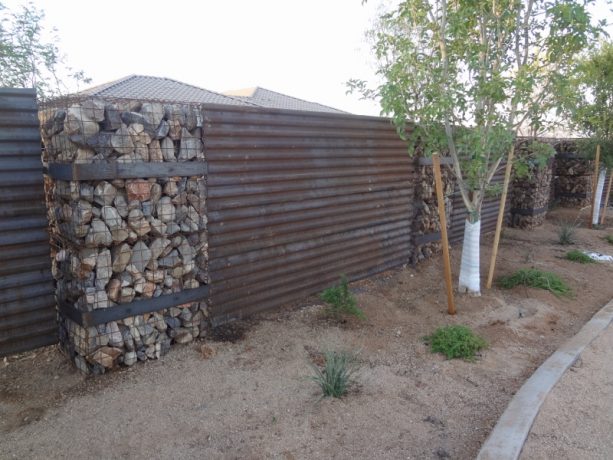 15 Most Attractive Corrugated Metal, How To Build Corrugated Metal Fence Panels