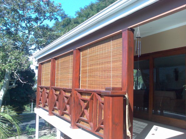 Outdoor Roll Up Bamboo Blinds Benefits, Bamboo Curtains For Patio Doors