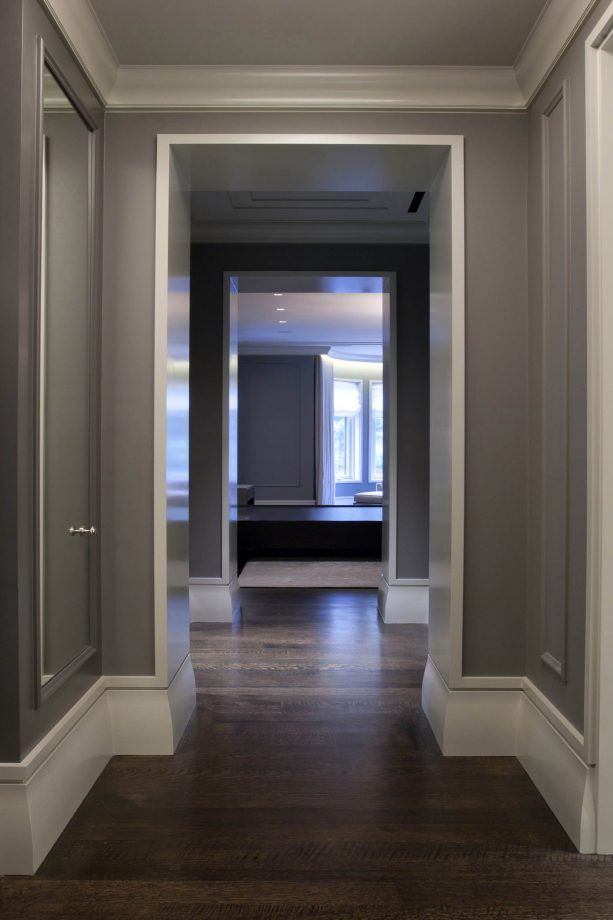 Grey Walls With Wood Floors