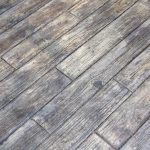 concrete wood floor is easier to clean than the real hardwood