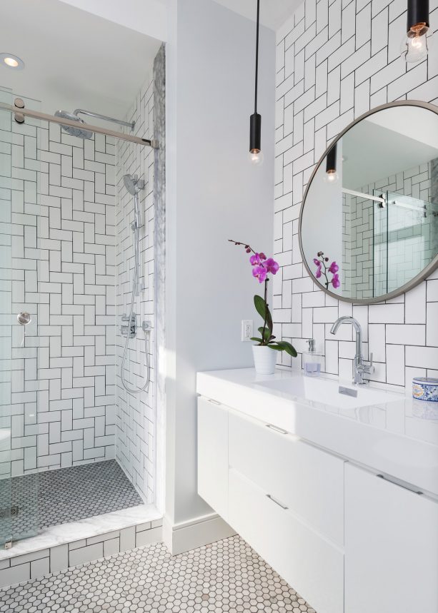 5 White Subway Tile Gray Grout Facts, Mapei Warm Gray Grout With White Subway Tile