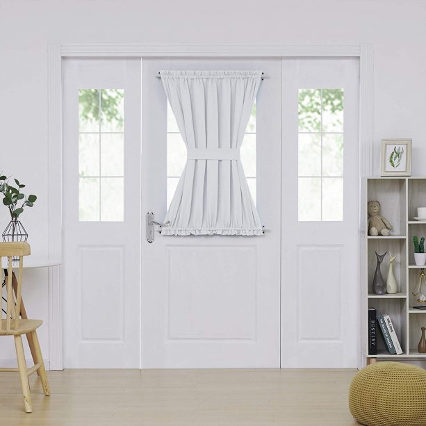 Window Treatments For Doors With Half Glass Our Top 10 Choices Jimenezphoto Window Treatments For Doors With Half, Curtains For Arched Doors
