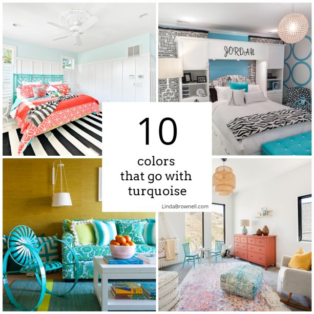 10 colors that go with turquoise