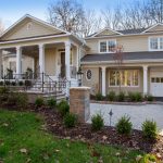 after the remodeling, there is a new raised-entrance and porch