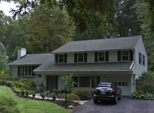 before, the traditional split-level house has a low front entrance