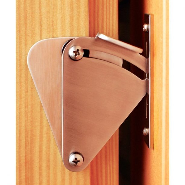 a special metal lock for sliding barn door