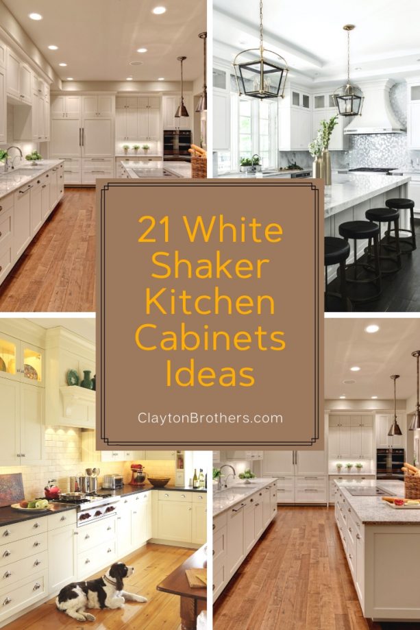 White Shaker Kitchen Cabinets