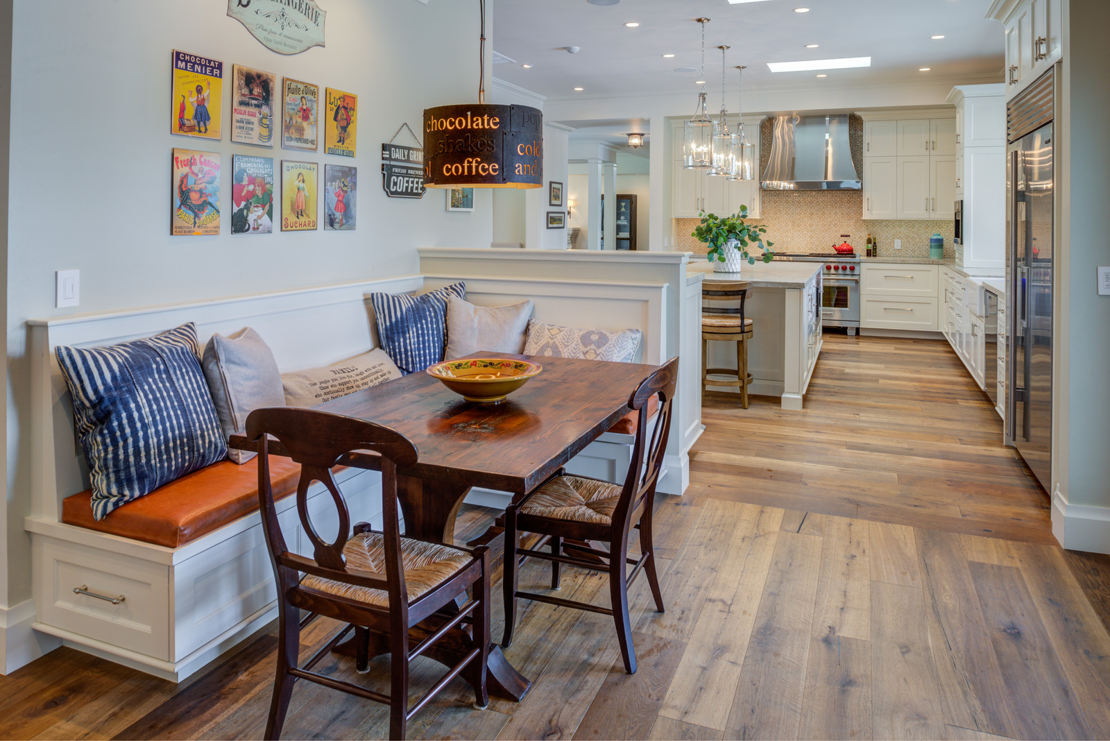 Opening Between Kitchen And Dining Room