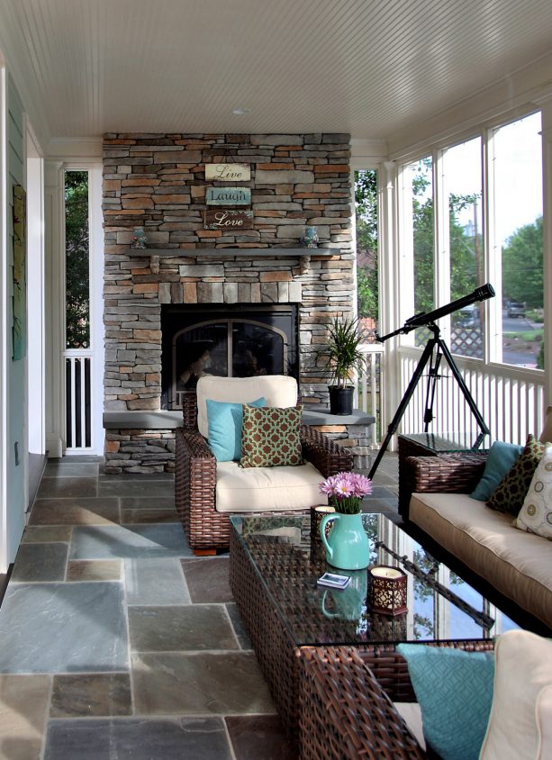 a long screened porch with fireplace for enjoying stargazing.jpg