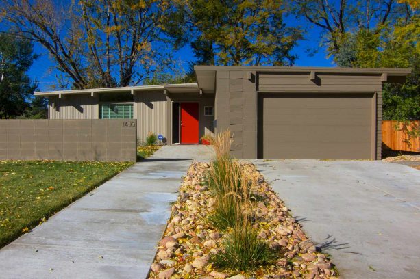 after the makeover the house gets some changes, including also in the more popping colors