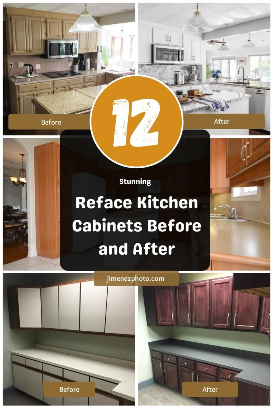 12 Stunning Reface Kitchen Cabinets Before and After Projects You Must ...